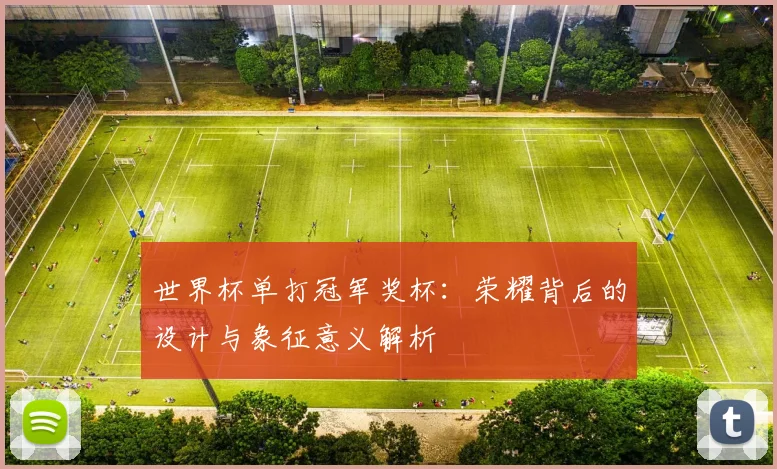 世界杯单打冠军奖杯：荣耀背后的设计与象征意义解析