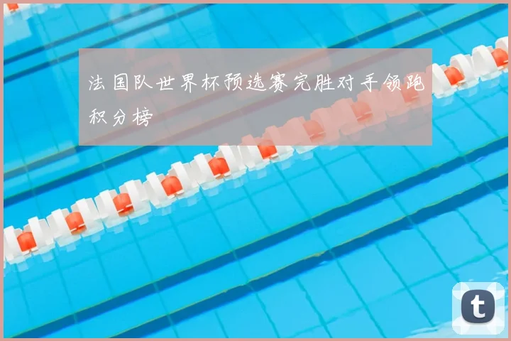 法国队世界杯预选赛完胜对手领跑积分榜
