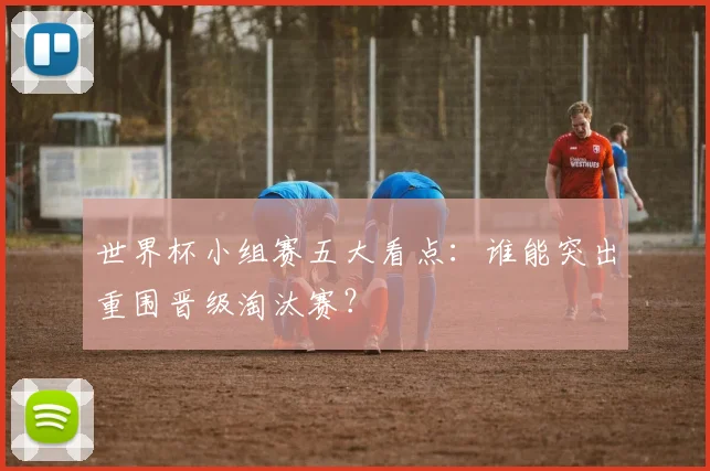 世界杯小组赛五大看点:谁能突出重围晋级淘汰赛?